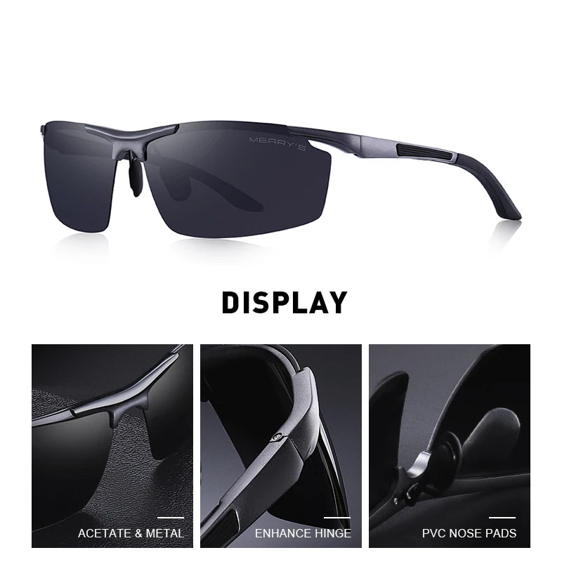 Men’s HD Polarized Sports Sunglasses – Model S8530