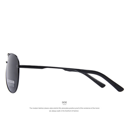 Men’s Fashion UV400 Polarized Pilot Sunglasses – Model MSP601