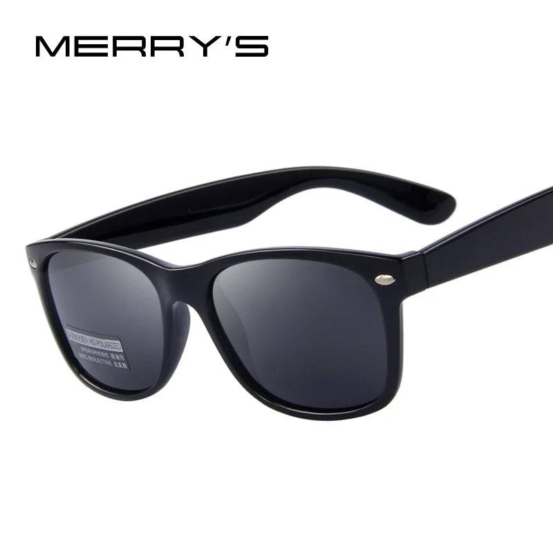 Men's Retro Rectangle Polarized Sunglasses – Model S683