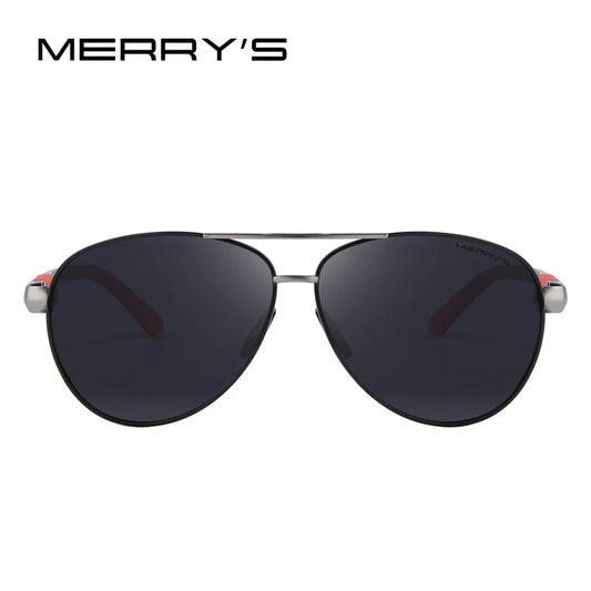 Men’s HD Polarized Pilot Sunglasses – Model S8404