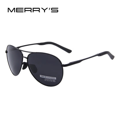 Men’s Fashion UV400 Polarized Pilot Sunglasses – Model MSP601