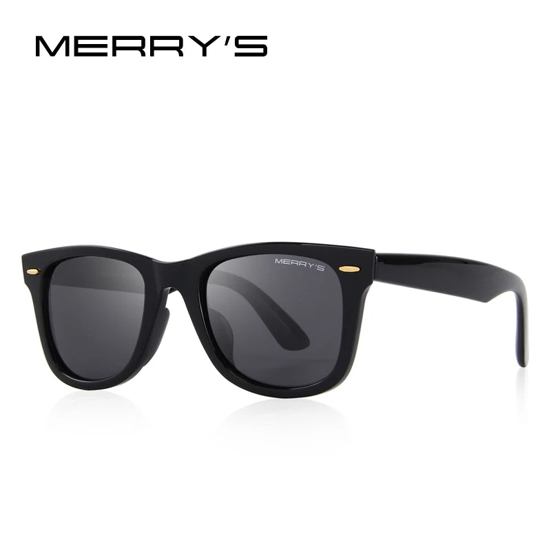 Unisex Retro Square Polarized Sunglasses – Model S8140