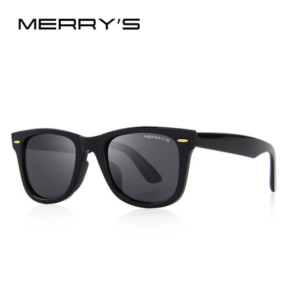 Unisex Retro Square Polarized Sunglasses – Model S8140