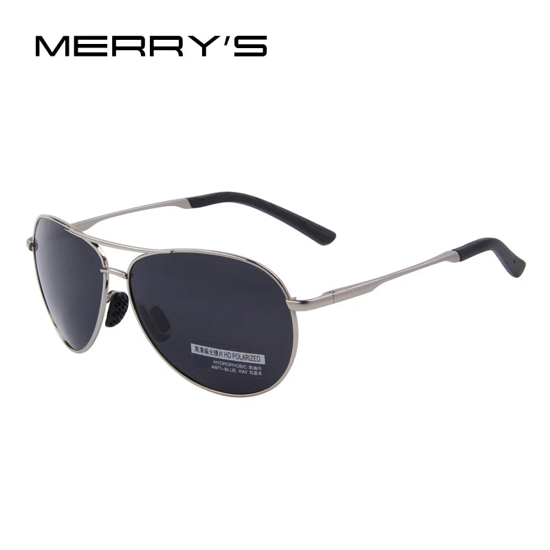 Men’s Fashion UV400 Polarized Pilot Sunglasses – Model MSP601