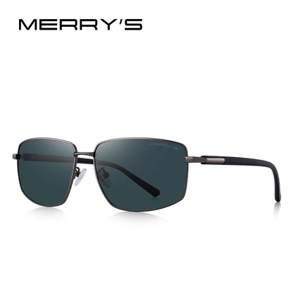 Men’s HD Polarized Rectangle Sunglasses – Model S8282