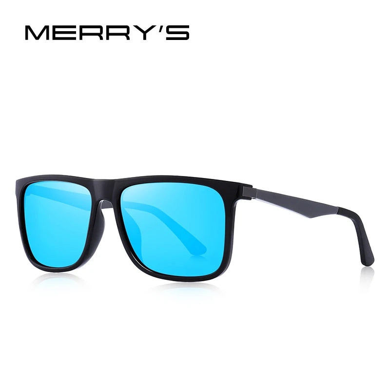 Men's Classic Square Polarized Sunglasses – Model S8250N