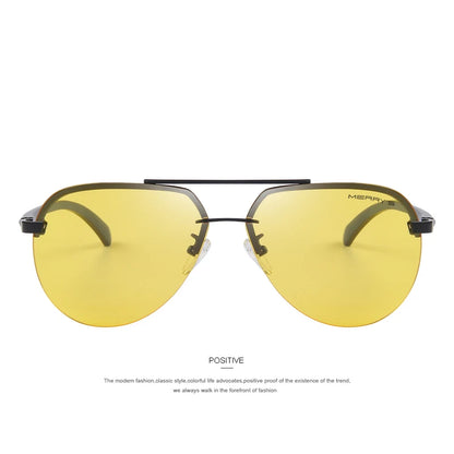 Men’s Polarized Pilot Sunglasses – Model S8281