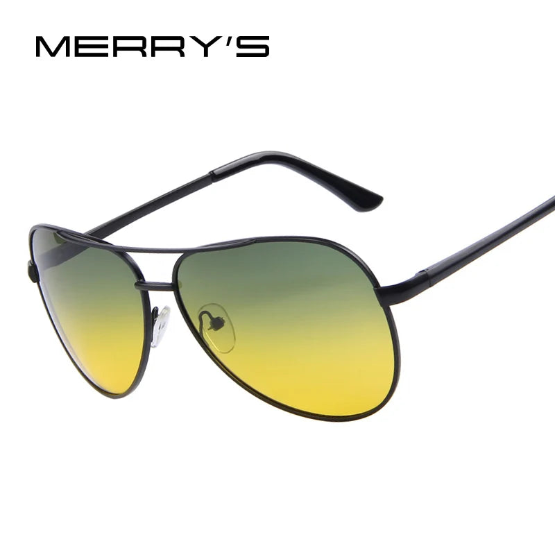 Men's Polarized Night Vision Driving Sunglasses – Model MSP474