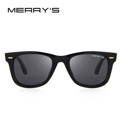 Unisex Retro Square Polarized Sunglasses – Model S8140
