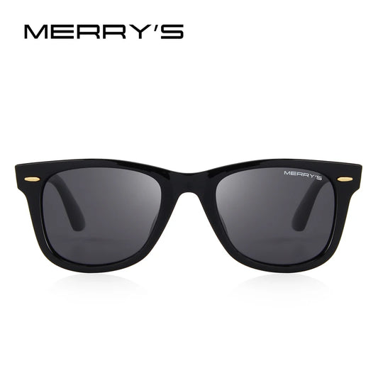 Unisex Retro Square Polarized Sunglasses – Model S8140