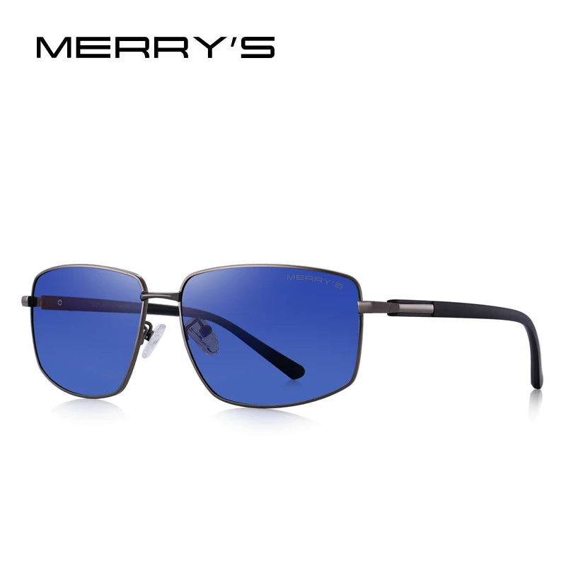 Men’s HD Polarized Rectangle Sunglasses – Model S8282