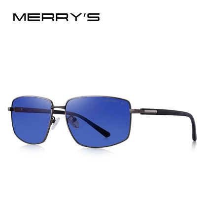 Men’s HD Polarized Rectangle Sunglasses – Model S8282