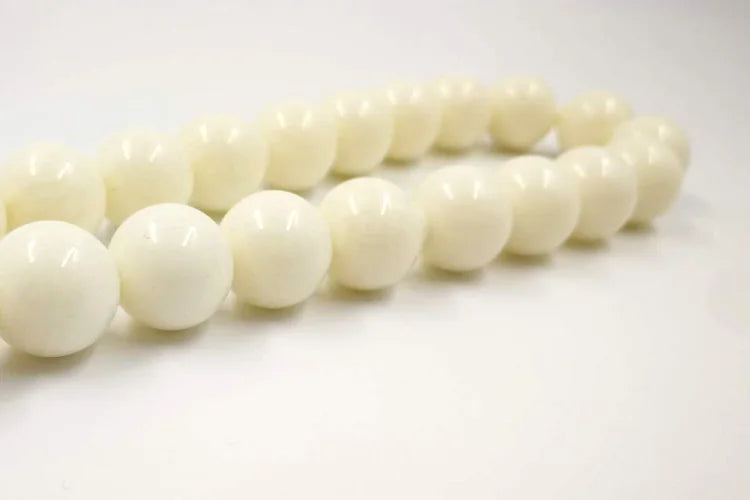 Resin Tasbih Imitation ivory color Misbaha 33 Beads white muslim man rosary Mastkhan prayer beads Islamic bracelet Eid gift