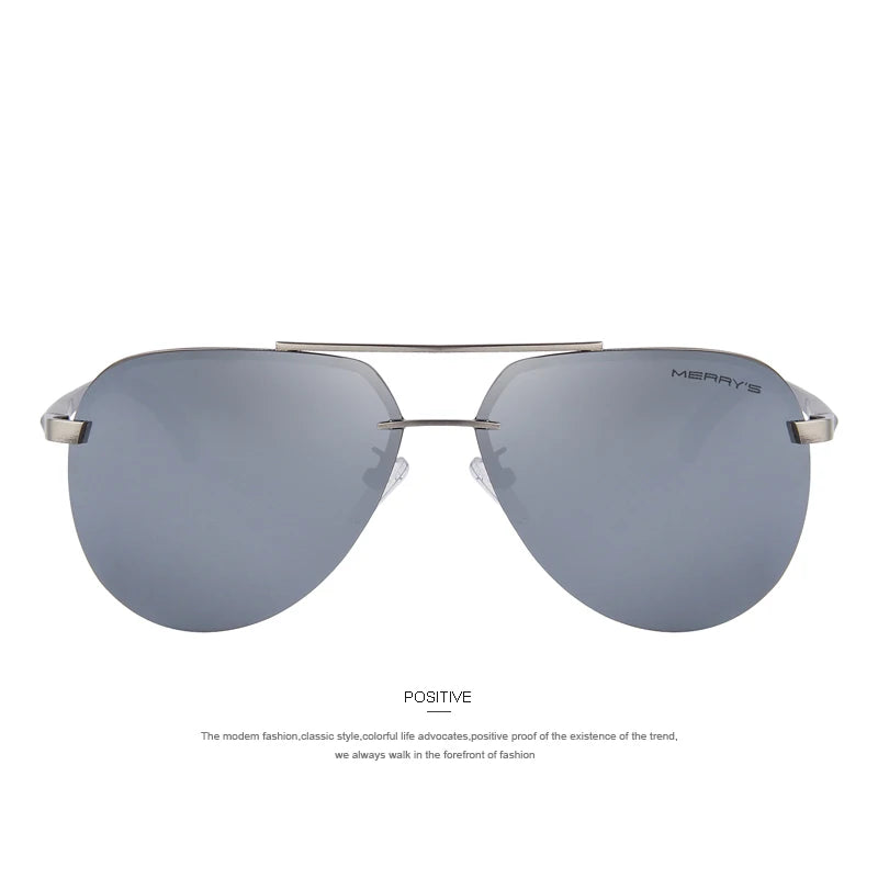 Men’s Polarized Pilot Sunglasses – Model S8281