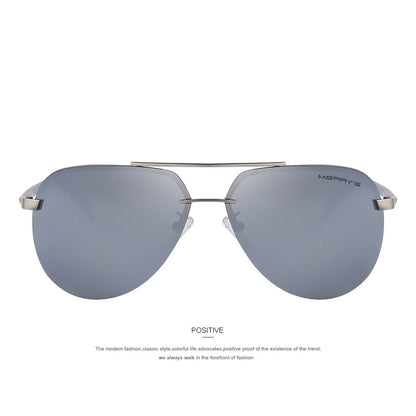 Men’s Polarized Pilot Sunglasses – Model S8281