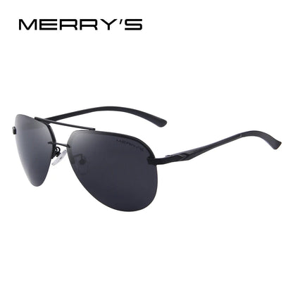 Men’s Polarized Pilot Sunglasses – Model S8281