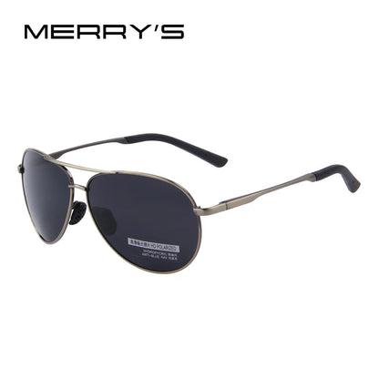 Men’s Fashion UV400 Polarized Pilot Sunglasses – Model MSP601