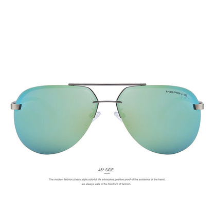 Men’s Polarized Pilot Sunglasses – Model S8281