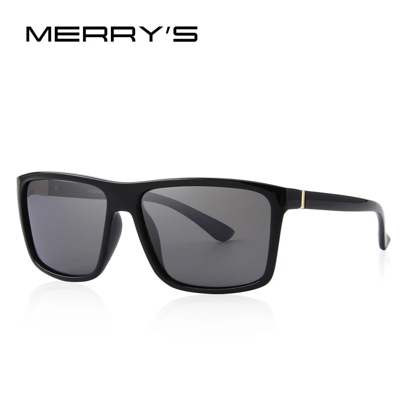 Men’s Fashion Polarized Sunglasses – 100% UV Protection & Modern Goggle Style (Model S8225)