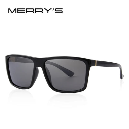 Men’s Fashion Polarized Sunglasses – 100% UV Protection & Modern Goggle Style (Model S8225)