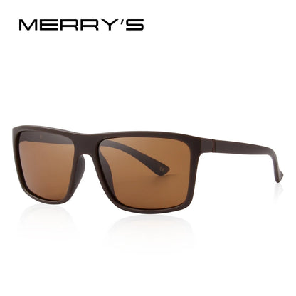Men’s Fashion Polarized Sunglasses – 100% UV Protection & Modern Goggle Style (Model S8225)