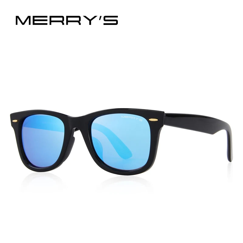 Unisex Retro Square Polarized Sunglasses – Model S8140