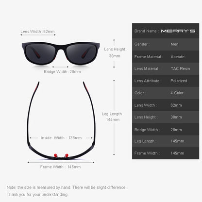 Men's Ultra-Light Polarized Sports Goggles – UV400 Protection for Driving & Outdoor Activities (Model S8136)