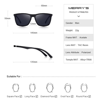 Men’s HD Polarized Sports Sunglasses – Model S8186