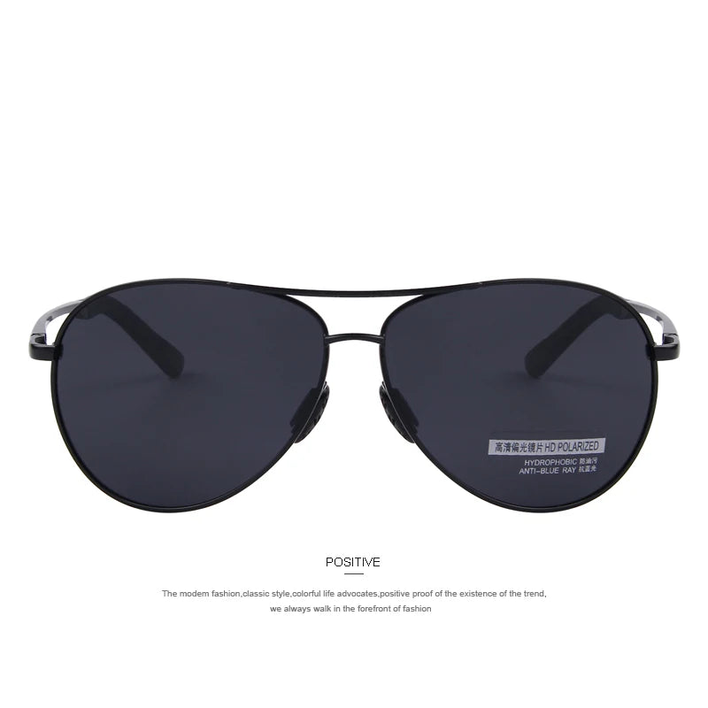 Men’s Fashion UV400 Polarized Pilot Sunglasses – Model MSP601