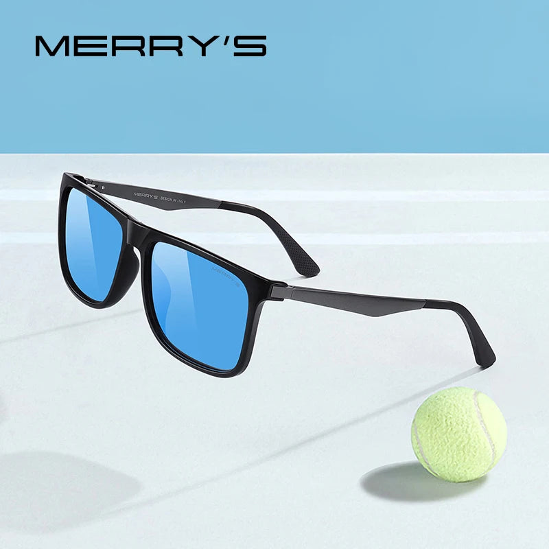 Men's Classic Square Polarized Sunglasses – Model S8250N