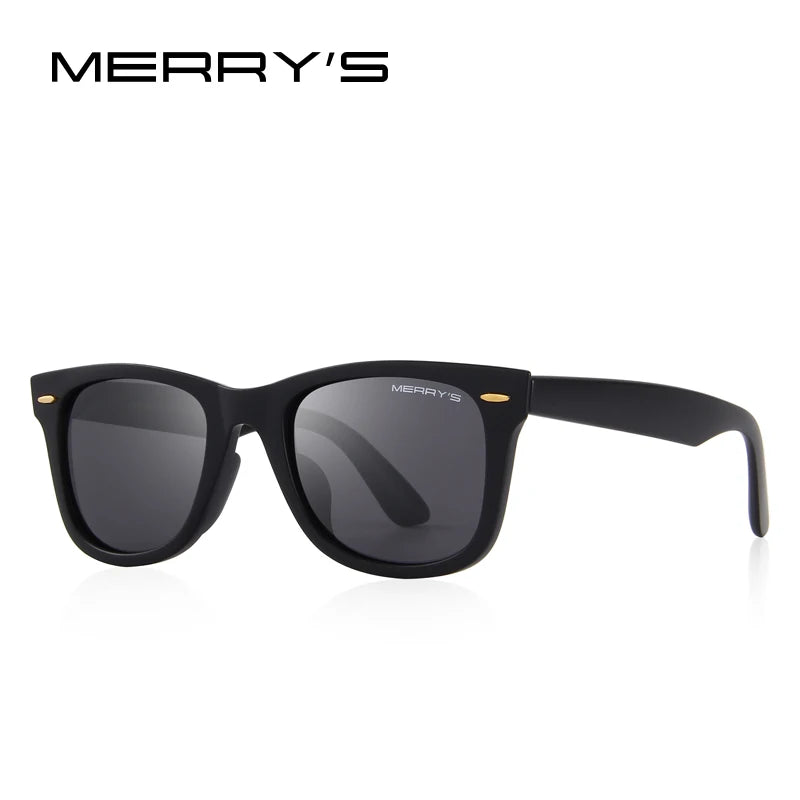 Unisex Retro Square Polarized Sunglasses – Model S8140