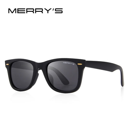 Unisex Retro Square Polarized Sunglasses – Model S8140