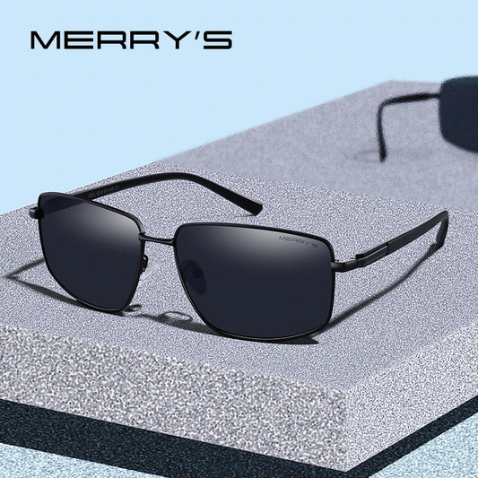 Men’s HD Polarized Rectangle Sunglasses – Model S8282