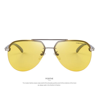Men’s Polarized Pilot Sunglasses – Model S8281