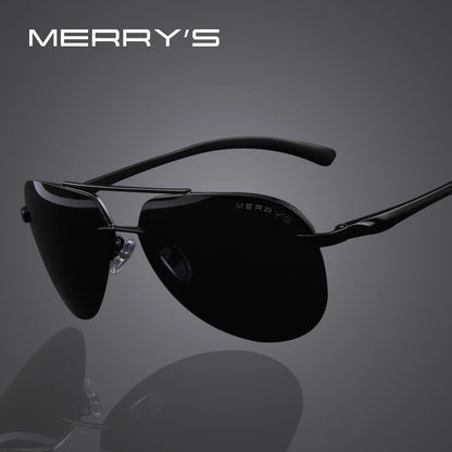 Men’s Polarized Pilot Sunglasses – Model S8281
