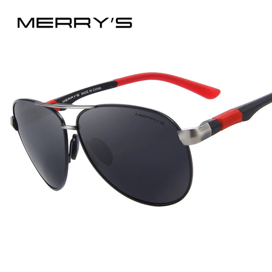 Men’s HD Polarized Pilot Sunglasses – Model S8404