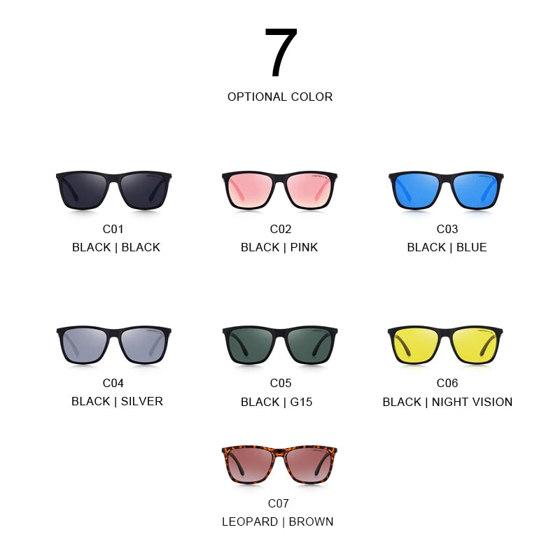 Men’s HD Polarized Sports Sunglasses – Model S8186