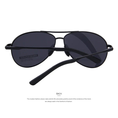 Men’s Fashion UV400 Polarized Pilot Sunglasses – Model MSP601