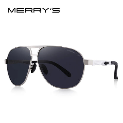 Men's Polarized Pilot Sunglasses – Model S8611N