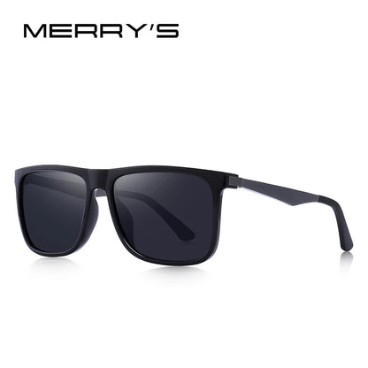 Men's Classic Square Polarized Sunglasses – Model S8250N