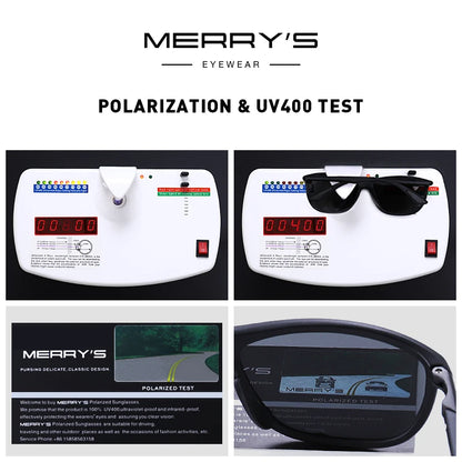 Men's HD Polarized Sunglasses for Sports Camp; Outdoor Use – UV400 Mirror Protection (Model S8310)