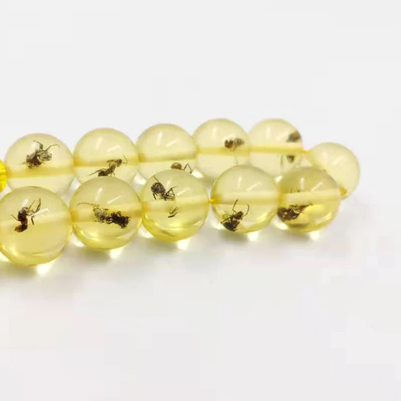 Big Size Real Insect Resin Tasbih – Unique Muslim Prayer Beads with Nature’s Touch