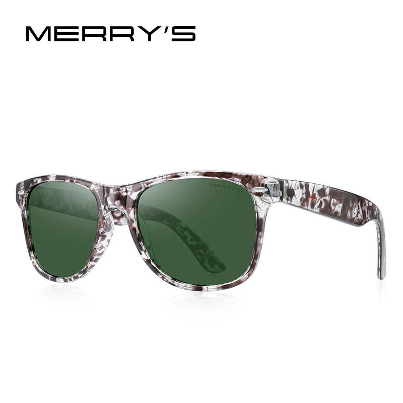 Men’s Classic Retro Square Polarized Sunglasses – Model S8318