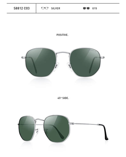 Classic Polarized Square Sunglasses – Model S8812