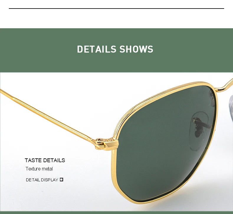 Classic Polarized Square Sunglasses – Model S8812
