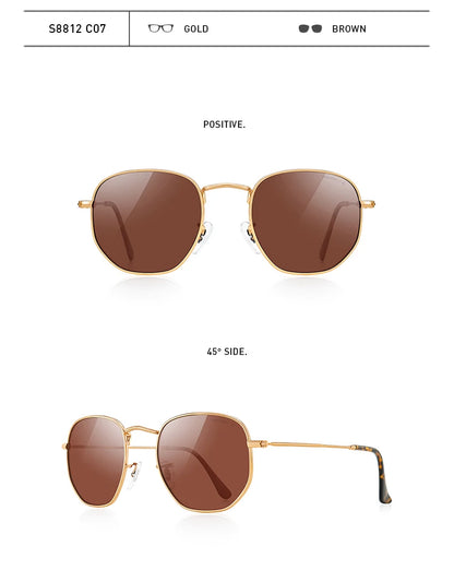 Classic Polarized Square Sunglasses – Model S8812