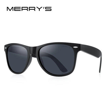 Men’s Classic Retro Square Polarized Sunglasses – Model S8318