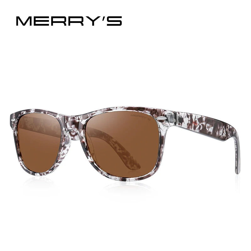 Men’s Classic Retro Square Polarized Sunglasses – Model S8318