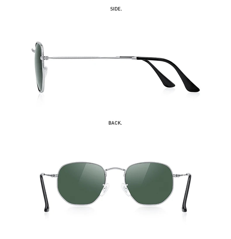 Classic Polarized Square Sunglasses – Model S8812