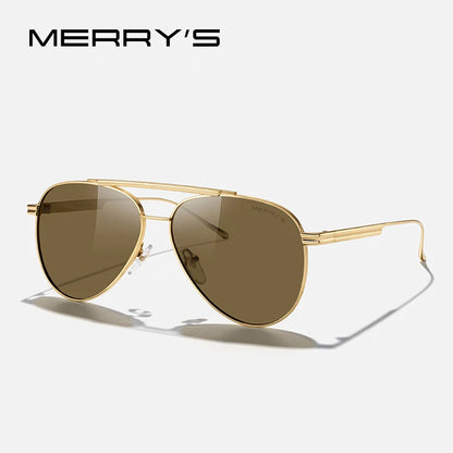 Classic Pilot Polarized Sunglasses – Model S8580